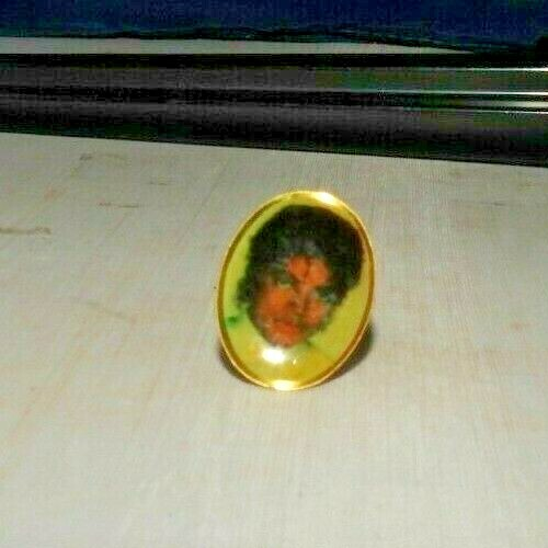 Vintage Photo ring of Michael Jackson ring, Looks like Thriller era - Picture 6 of 6