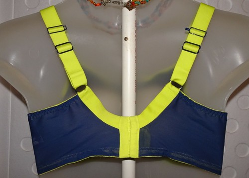 ELOMI EL8041 Energise Underwire Sports Bra with J Hook 40G Navy Blue * - Picture 6 of 8