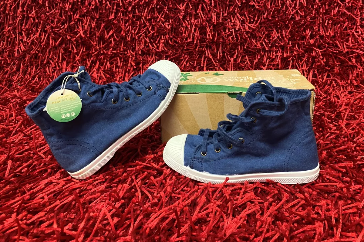 Chaussure top montante bleu