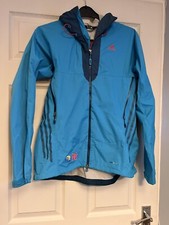 Ladies Uk 16 Adidas London 2012 Olympic Games Jacket Blue Full Zip Hooded
