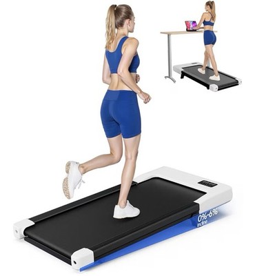 SupeRun Walking Pad with Incline, Under Desk Treadmill, 3 in 1 Portable Treadmil
