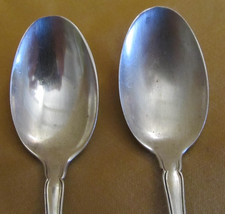 6 CUILLERES À Moka METAL ARGENTE CHRISTOFLE MODELE CHINON Pointu 10 CM Filet 03 Ue