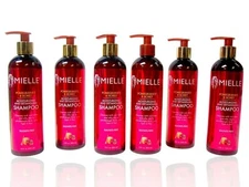 (Lot of 6) Mielle Pomegranate & Honey Moisturizing Detangling Shampoo 12 oz. New