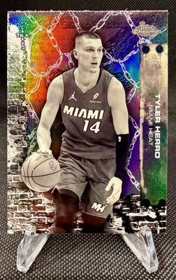 2025-26 Topps Chrome x Cactus Jack TYLER HERRO #23 REFRACTOR - Miami Heat -   