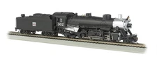 Bachmann 54404 HO WP 2-8-2 Mikado Steam Loco & Tender #302 (DCC Ready) LN/Box
