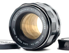 Asahi Pentax Super Takumar 55mm f1.8 MF Lens M42 Very good from Japan