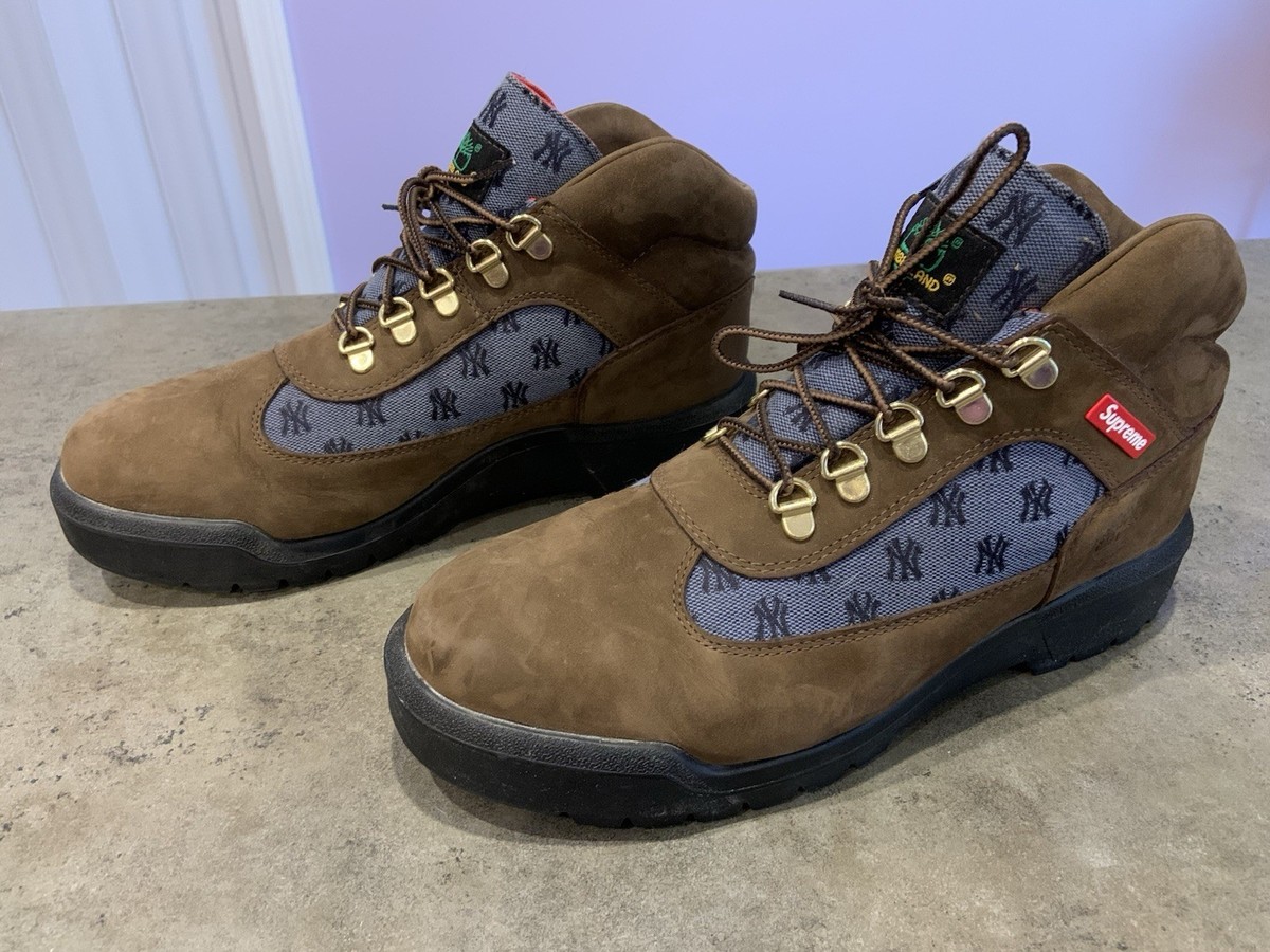 Supreme X Timberland X New York Yankees MLB Field Boot Men's