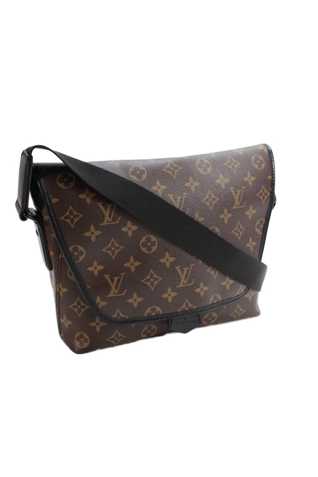 Louis Vuitton Unisex Adultos Monograma Macassar Magnético Bolso Mensajero Marrón Foto 3 de 4