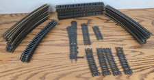 Huge 54 Piece Mixed Lot Atlas Train Snap Tracks Straight Curved Switch