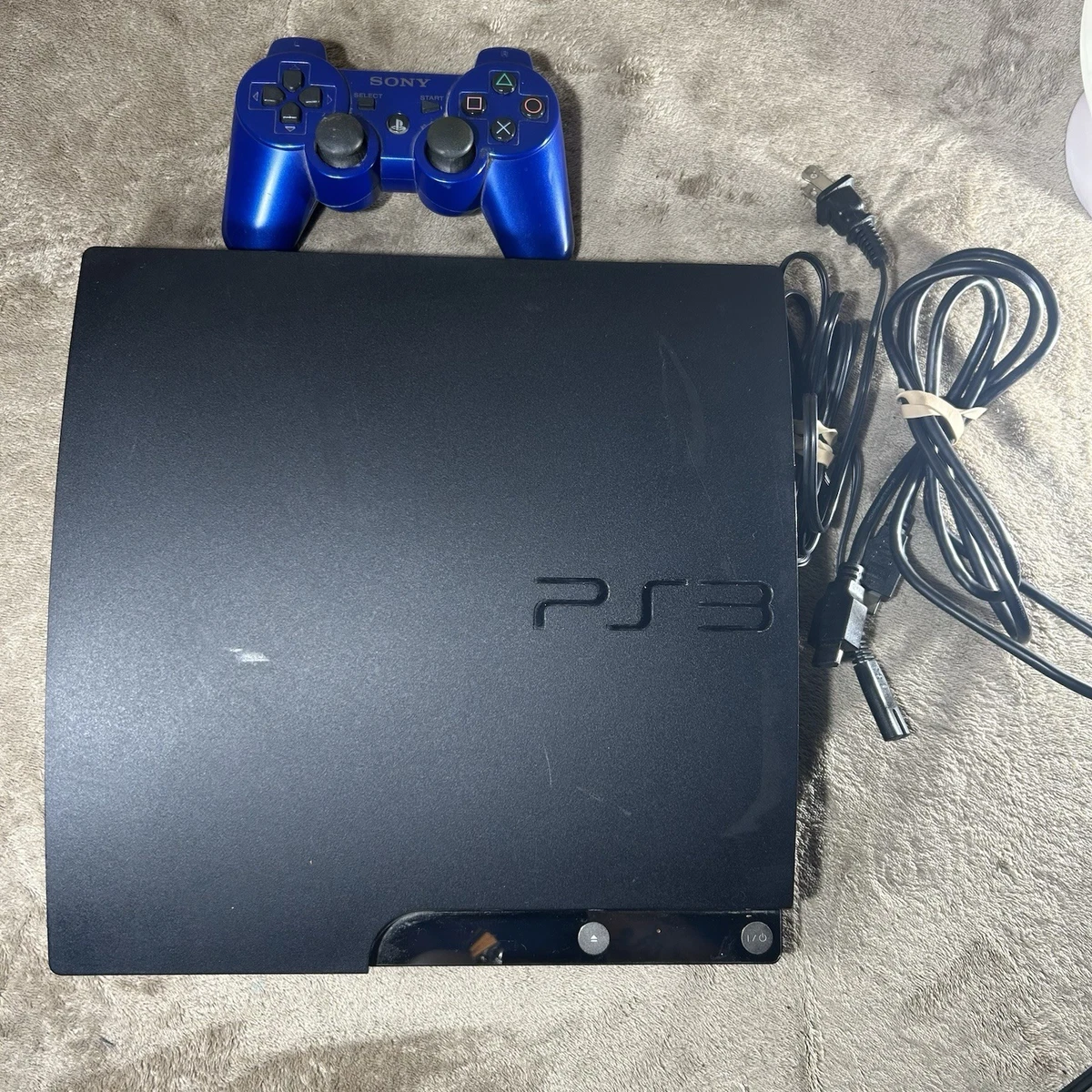 Sony PlayStation 3 - Slim Blue Video Game Consoles for sale - eBay