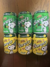 Clorets x PEANUTS 6 Snoopy Big Mint Big Lemon Bottle Gum