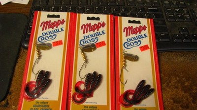 MEPPS  Double Cross spinners,  3 ct, NOS, free shipping