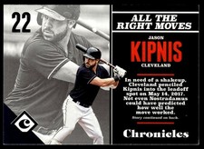 2017 Panini Chronicles Jason Kipnis Cleveland Indians #14
