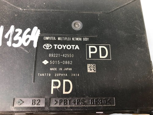KA1364 TOYOTA Control Unit 89221-42550 - Picture 2 of 6