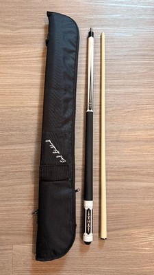 Cuetec Earl Strickland Pool Cue White and Wood Warp Resist 58''