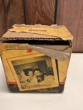 Vintage Kodak Brownie Hawkeye Camera Flash Model 620 Film Box Manual KODALITE