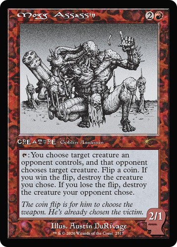 MTG Secret Lair - X ASSASSIN'S CREED: LETHAL LEGENDS - New Sealed
