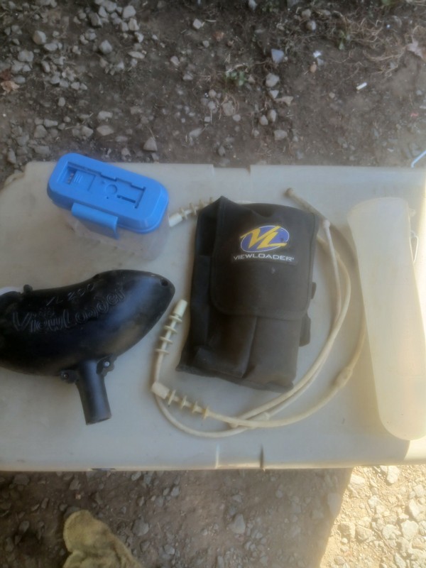 View Loader Paintball Accessories Parts Lot Used