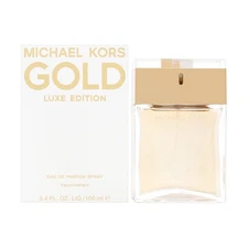 Michael Kors Gold Luxe Edition Eau de Parfum Spray for Women, 3.4 Ounce