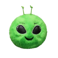 TY Beanie Bouncers - SEBASTIAN the Alien (3 inch) - New Plush Bouncy Ball