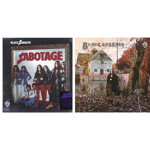 Black Sabbath - Sabotage (180G) & Black Sabbath (180G) [New LP Vinyl Bundle]