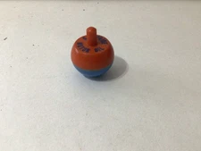 Gulfpride Motor Oil Orange and Blue Spinning Toy Top