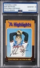 1975 TRADING CARD AUTO GRADE NOLAN RYAN PSA DNA 10