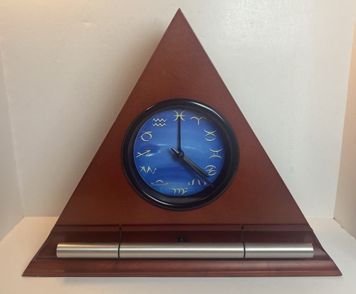 Now & Zen Alarm Clock Gradual Awakening Chime W/ Zodiac Face Tested Working