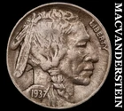 1937-D Buffalo Nickel- Extra Fine- Scarce Better Date No Reserve #J3679