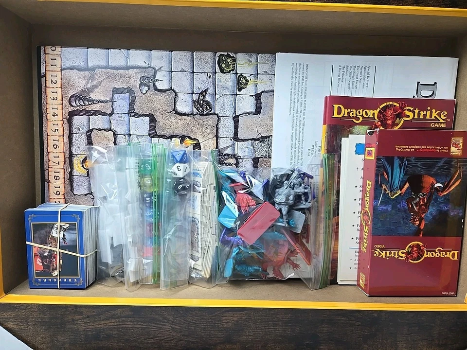 Dragon Strike Board Game 1993 TSR Dungeons & Dragons 100% Complete - Image 2 of 4