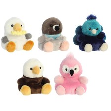 Aurora Plush Palm Pals - SET OF 5 BIRDS Crumbs, Pinky, Murphy, Elton  Buoy 