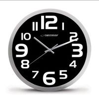 Esperanza Wanduhr ZüRich Schwarz