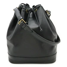 LOUIS VUITTON Epi Noe Shoulder Bag in Noir Black (M59002)