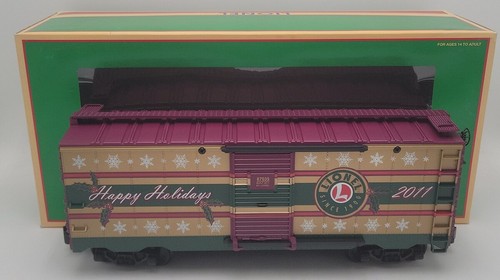 Lionel 8-87035 Escala G 2011 Felices Fiestas Boxcar EX/Caja | Condition: Used