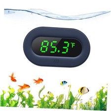 Aquarium Thermometer Digital, LED Display Fish Tank Thermometer Green Display