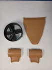 Vintage 1986 GI JOE Tomahawk Helicopter Rear Covers Ramp + Original Parts Lot