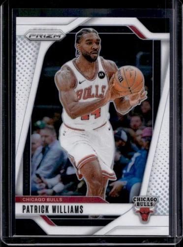 2024-25 Panini Prizm Patrick Williams White #/175 Bulls