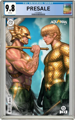 CGC 9.8 Aquaman #12 Kyuyong Eom Variant PRESALE DC k o K. O. ko 1st print