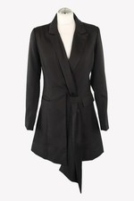 Elisabetta Franchi Damen Blazer Gr. 34 Schwarz Blazer Businessjacke Damenblazer