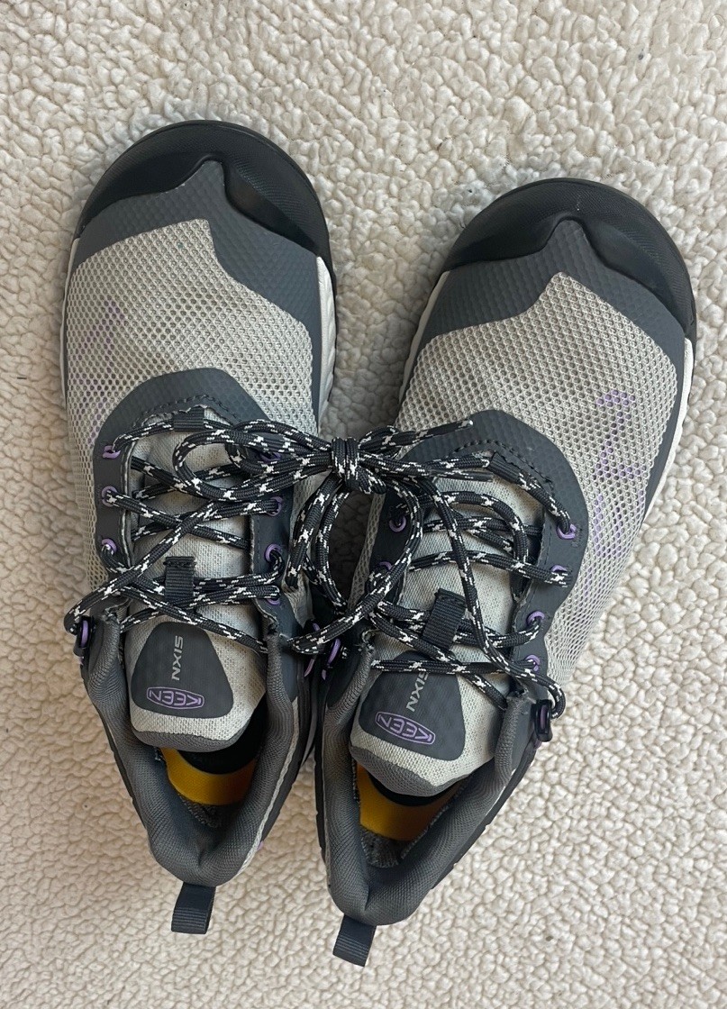 Scarpe da trekking Keen da donna taglia 8 5 Nxis Evo impermeabili Konnect Fit 1025913 viola