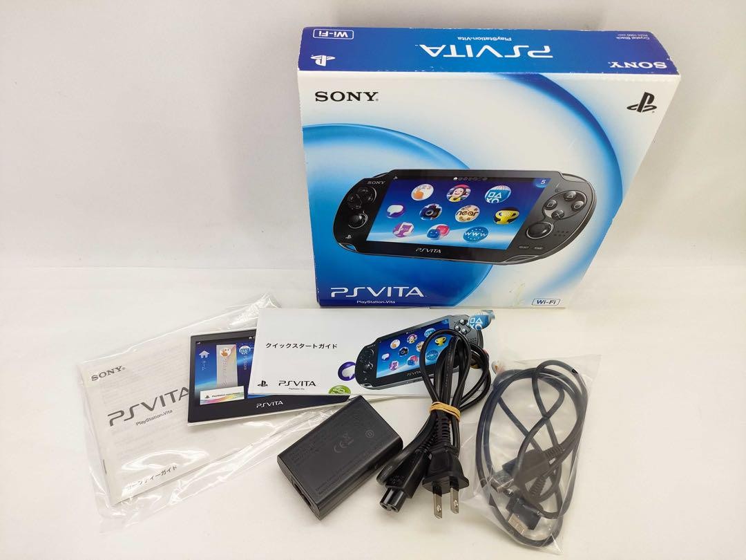 PlayStation Vita - PS Vita PCH-1000 本体 メモリーカード16GB付 メモリーカード16GBがついてお得！ ｢PlayStation®Vita Starter