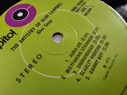 THE ARTISTRY OF GLEN CAMPBELL Limited Collector's Edition 2X LP Capitol GATEFOLD - Picture 19 of 22