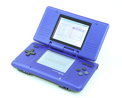 strøm udvikle ønskelig Nintendo DS Launch Edition Electric Blue Handheld System for sale online |  eBay