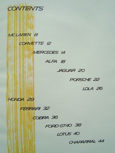 Cartel de calcomanías de grabación 1973 Sights & Sound of Int'l Motor Racing de Hoyt H-C Book - Imagen 10 de 24