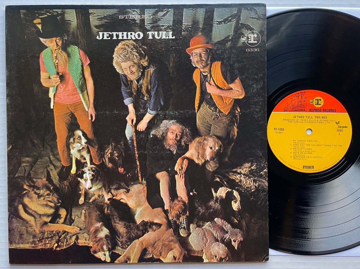 JETHRO TULL This Was 1968 US Reprise Records LP IAN ANDERSON