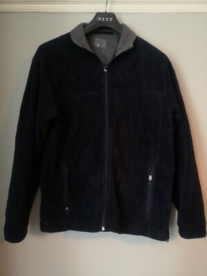 Mens Size S Fleece Blue Jacket | eBay