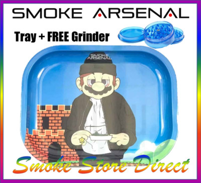 Rauch Arsenal Tablett ''B**T BURG - S87'' 18cm x 14cm - Gratis Mahlwerk!