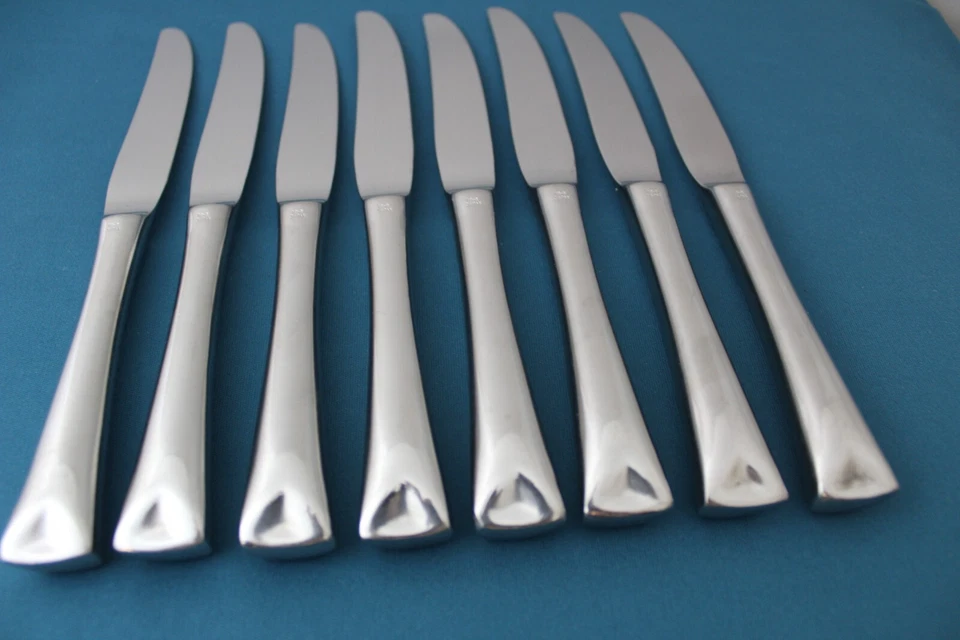 8 件晚餐刀空心至尊餐具毛巾命运 18/8 不锈钢日本 9 3/8 — 第 2/4 张图片