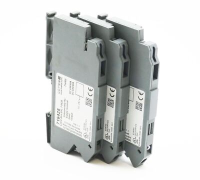 3x Lütze 716425 LOCC-BOX-EKL 7-6435 716435 DC 24V/40A Einspeiseklemme -used-