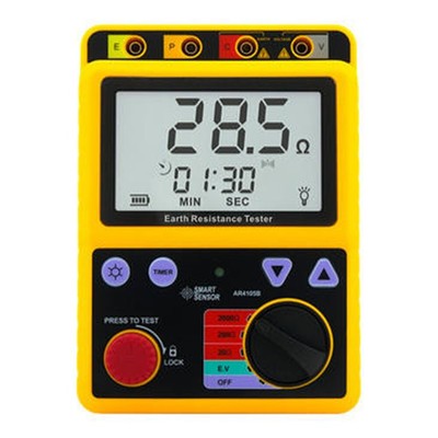 Digital Earth Resistance Tester Grounding Resistance Tester Meter Megohm Meter